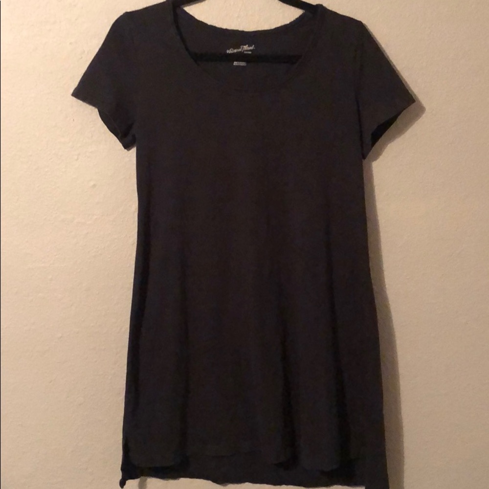 Charcoal t-shirt dress